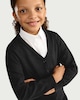 image 1 of F&F School Unisex 2-Pack Pure Cotton Knitted Cardigans in Grey