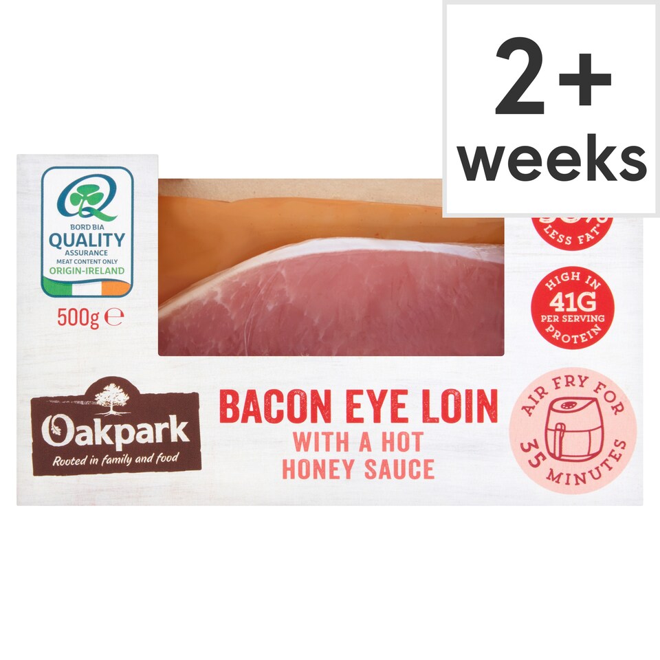 Oakpark Bacon Eyeloin Joint with a Hot Honey Sauce 500g
