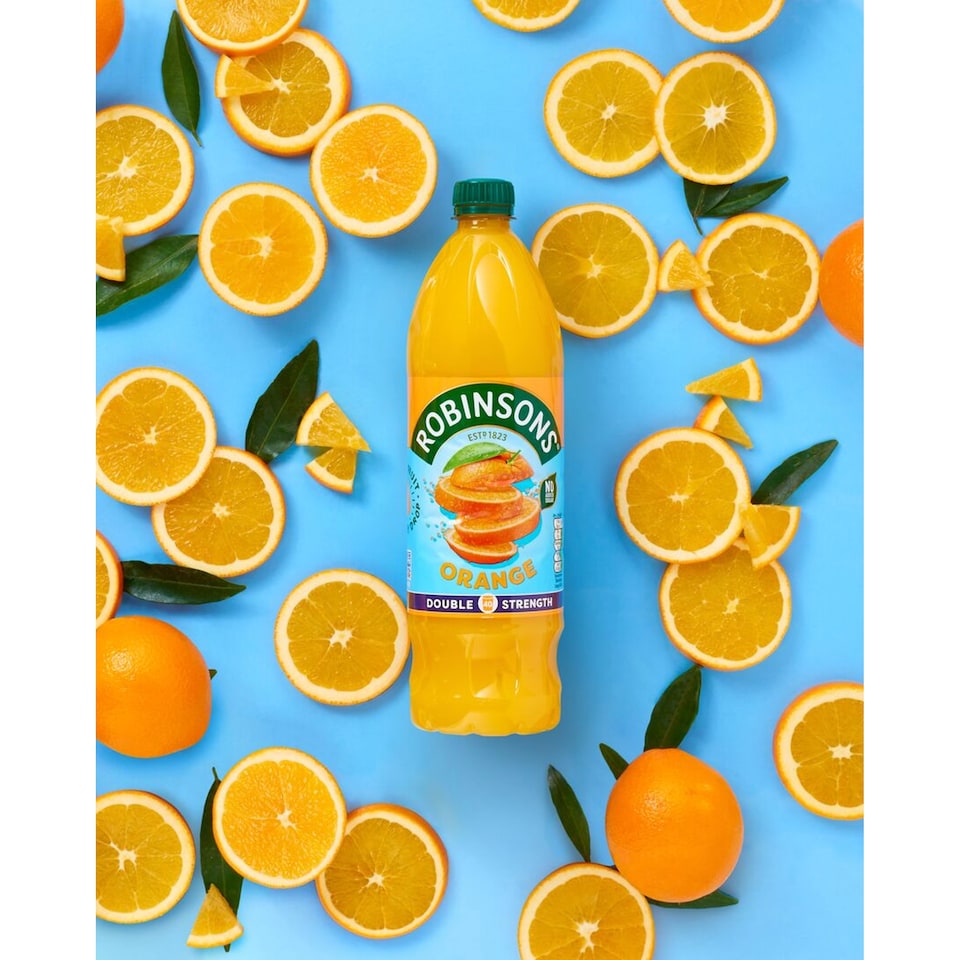 image 1 of Robinsons Double Strength Orange No Added Sugar Squash 1L