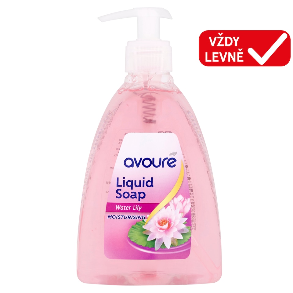 Avouré Tekuté mýdlo Water Lily 500ml