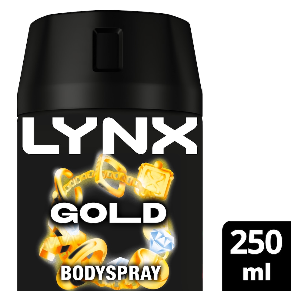 image 1 of Lynx Gold 48h Deodorant Body spray 250ml