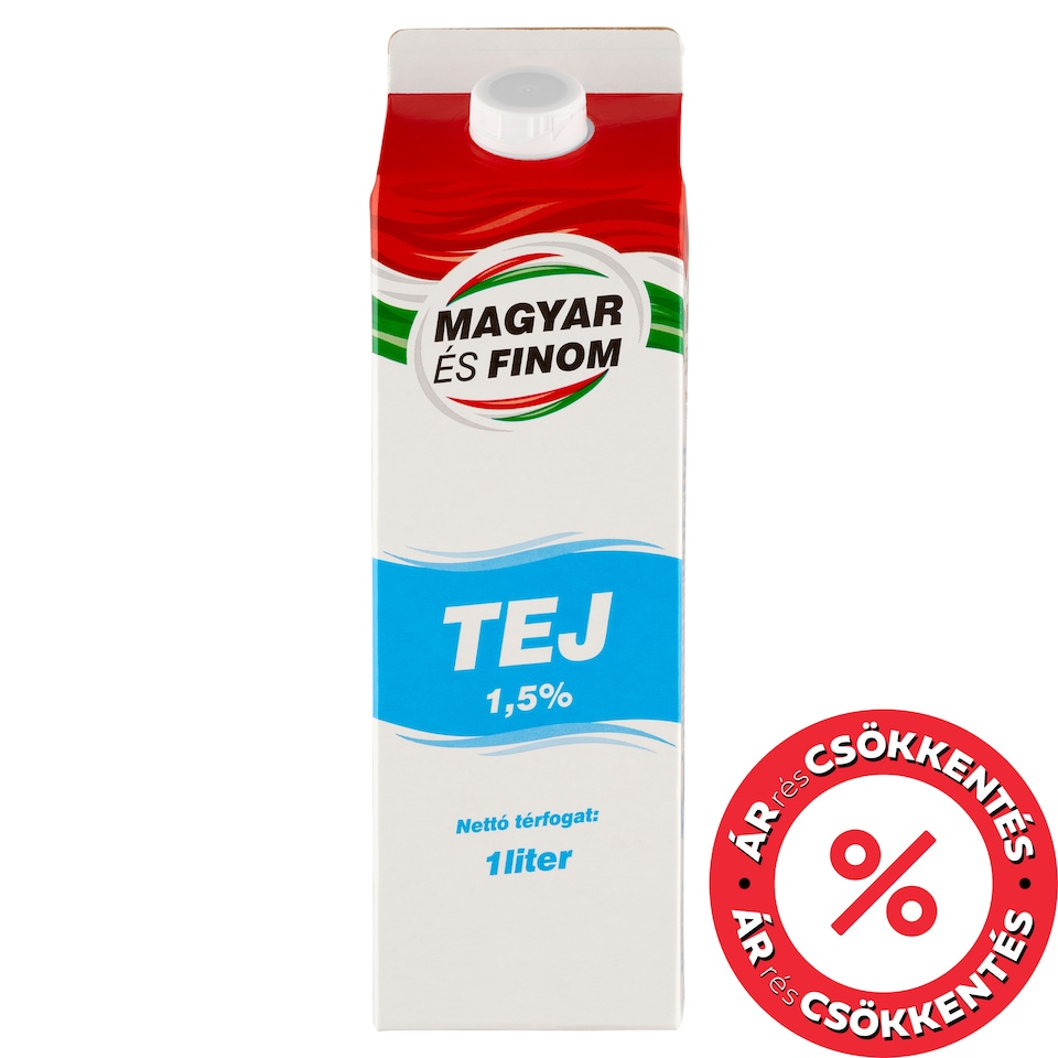 Magyar és Finom Milk 1,5% 1 l