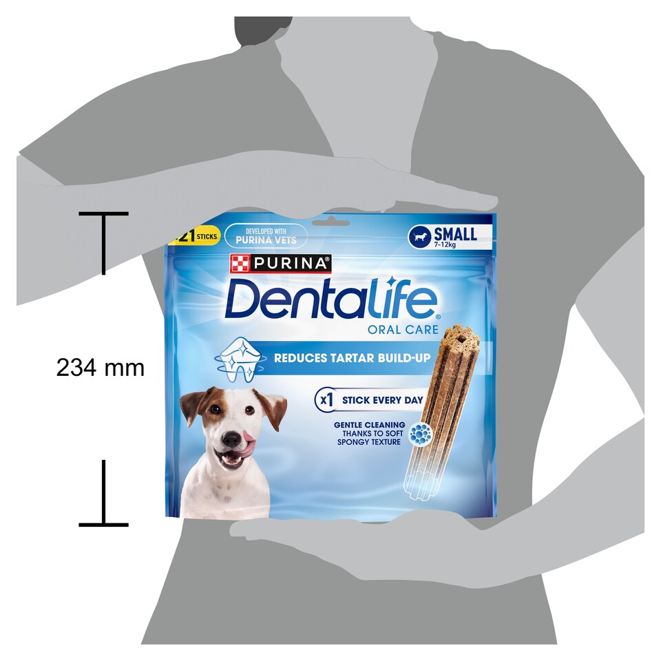 image 1 of Dentalife Small Dog Dental Chew 345G