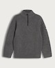 image 4 of F&F Boys Chenille Half-Zip Knitted Jumper in Khaki