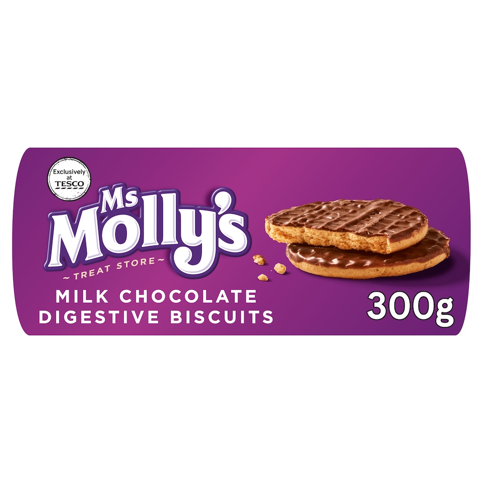 Ms Molly's Chocolate Digestives Biscuits 300G