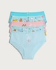 image 1 of Bluey 5-Pack Pure Cotton Knickers in Multi