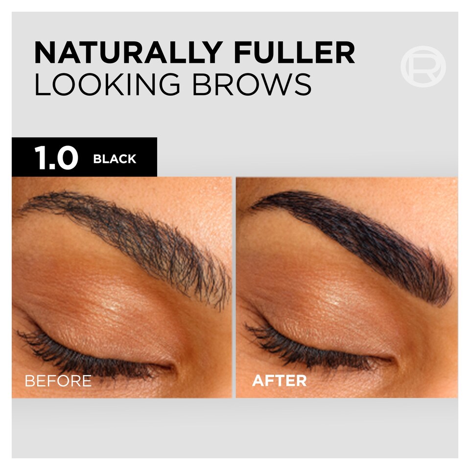 image 1 of L'Oreal Paris Semi-Permanent Eyebrow Tint 1.0 Black