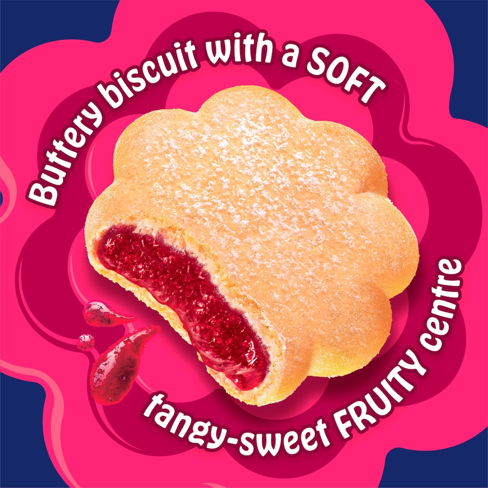image 1 of McVitie's Jammy's Raspberry Biscuits 136.5g