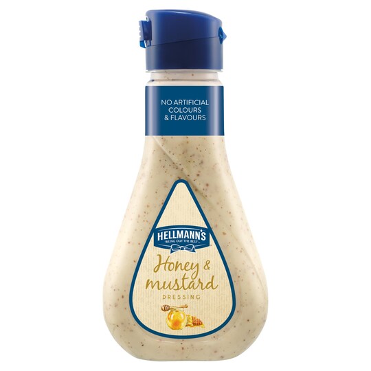 Hellmanns Honey And Mustard Salad Dressing 235Ml