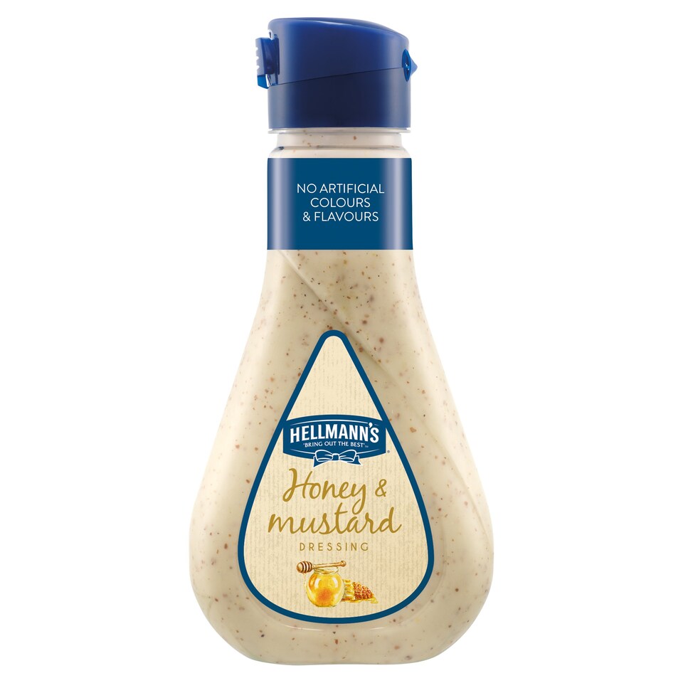 Hellmanns Honey And Mustard Salad Dressing 235Ml