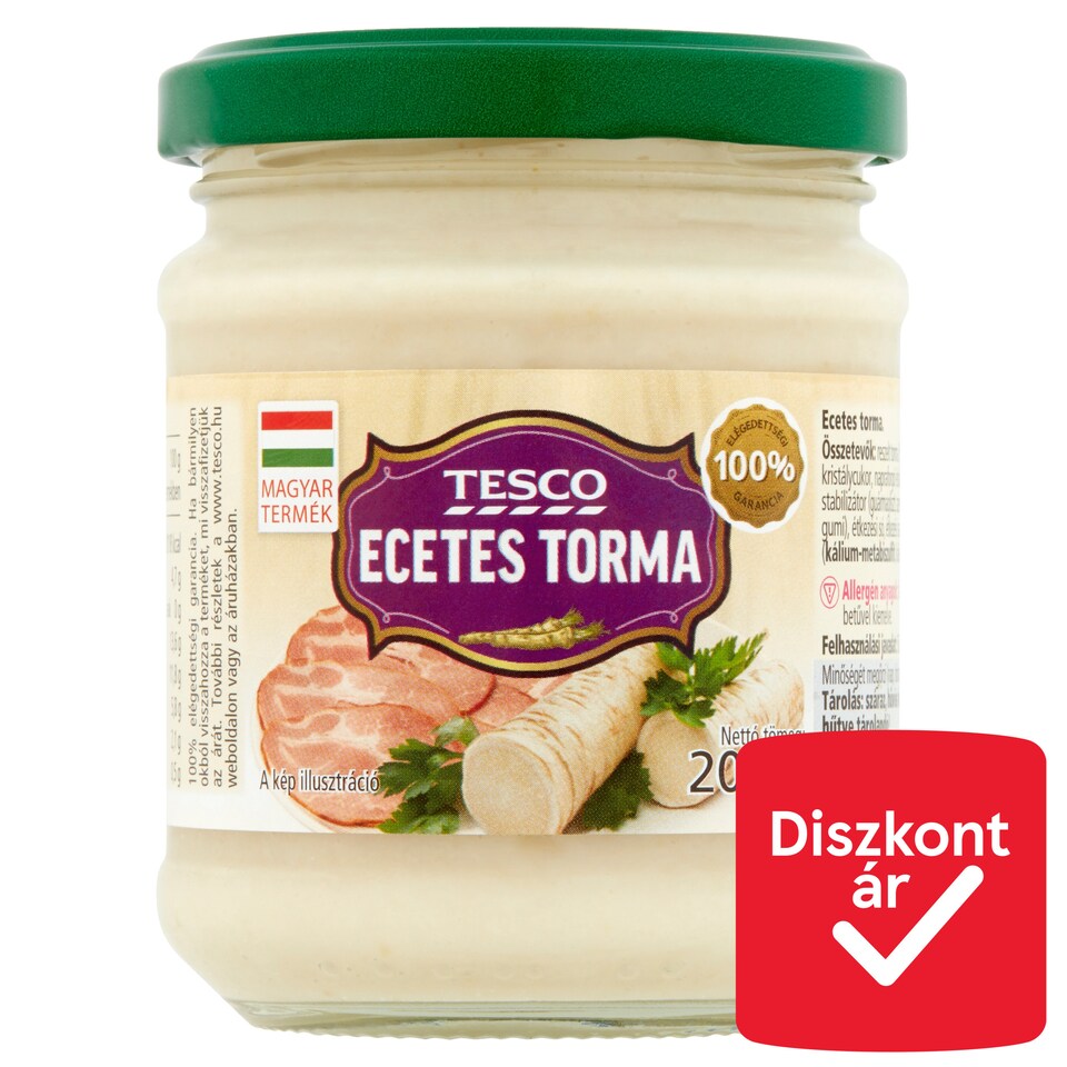 Tesco ecetes torma 200 g