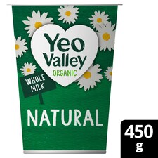 Yeo Valley Organic Natural Yogurt 450G