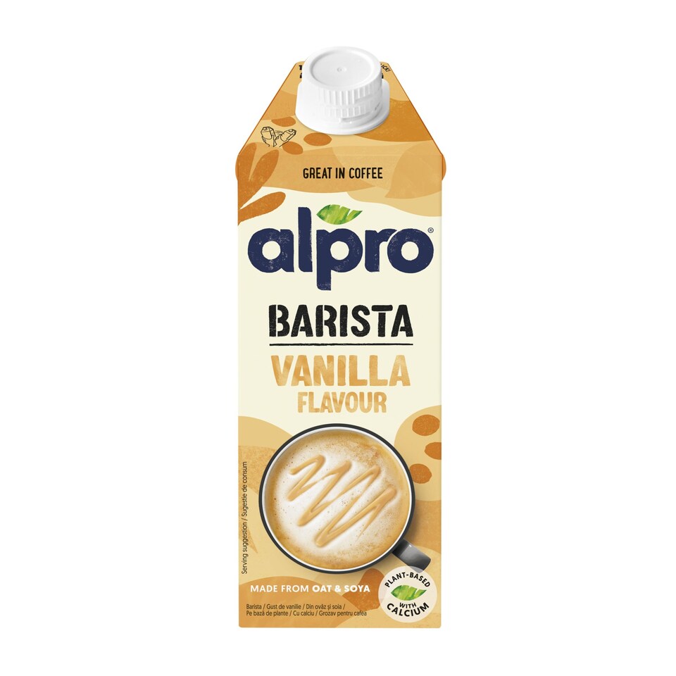obrázok 1 z ALPRO Barista Ovseno-sójový nápoj s vanilkovou príchuťou 750ml