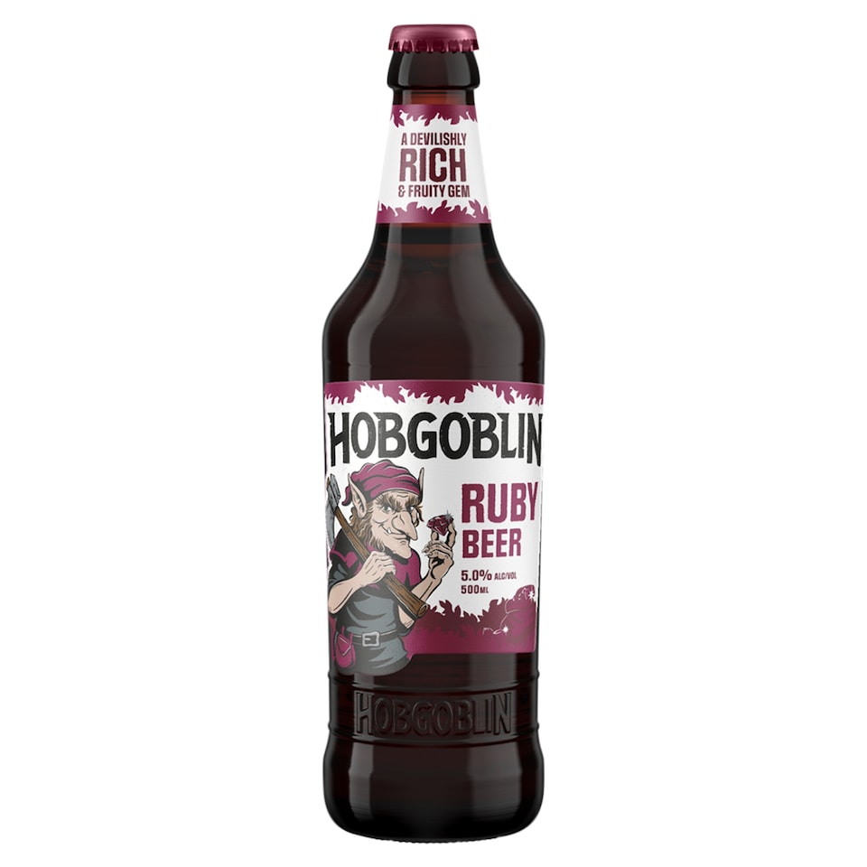Hobgoblin Ruby Ale Beer Bottle 500ml