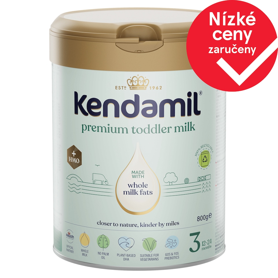 Obrázek 1 pro produkt Kendamil Premium 3 HMO+ 800g