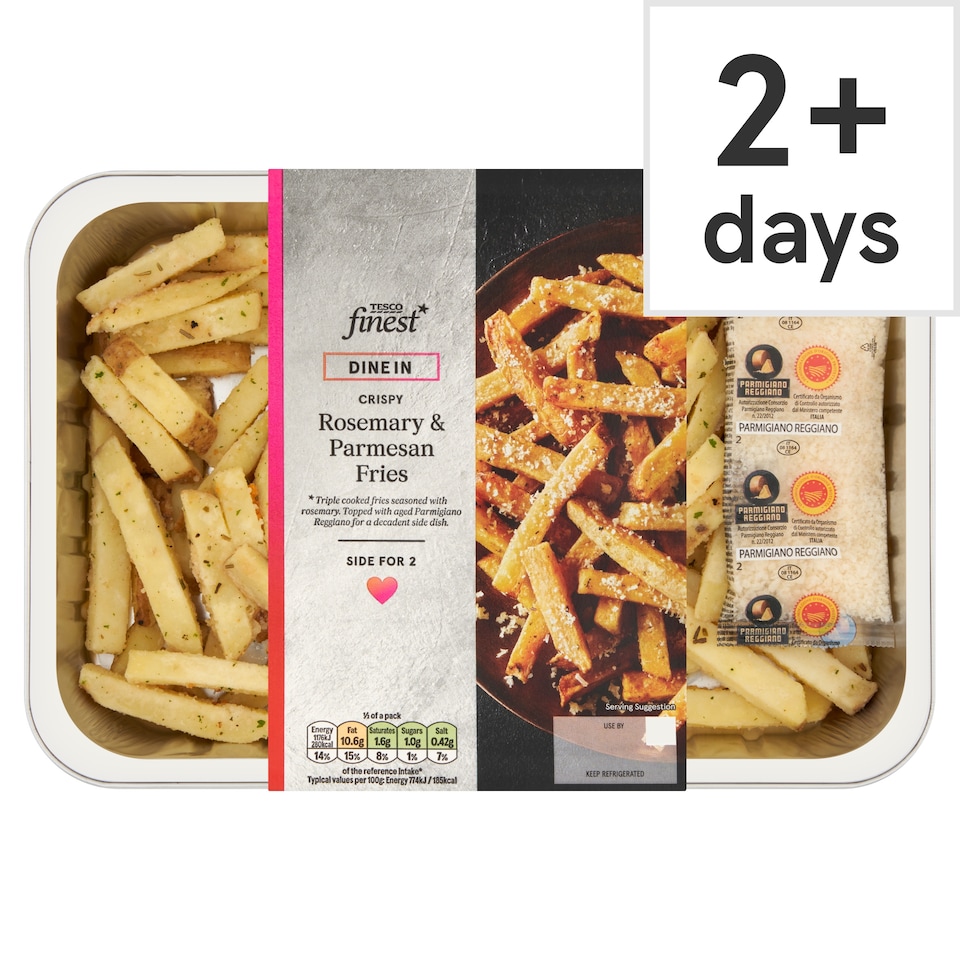Tesco Finest Dine In Rosemary & Parmesan Fries 350g
