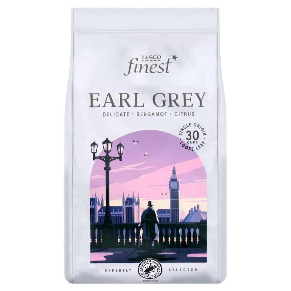 Tesco Finest Earl Grey Leaf 125G