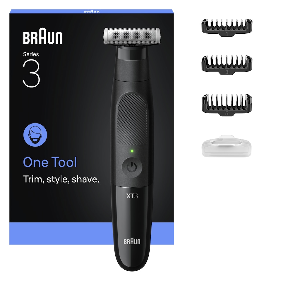 image 1 of Braun Series Xt3 Trimmer