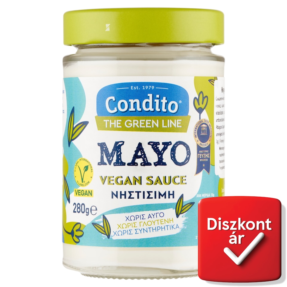 Condito Mayo gluténmentes vegán mártás 280 g  1. kép