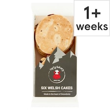 Popty Bakery Traditional Welsh Cakes 6 Pack