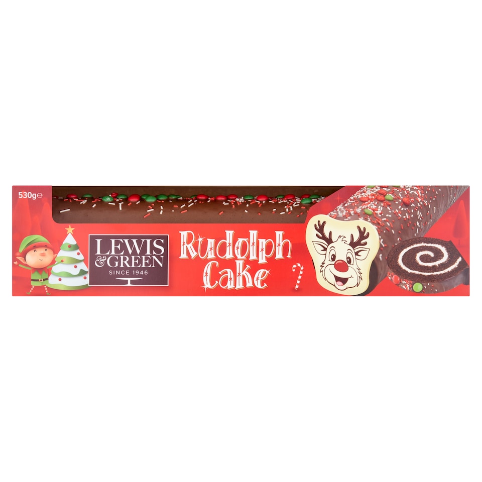 Lewis & Green Rudolph Cake 530g