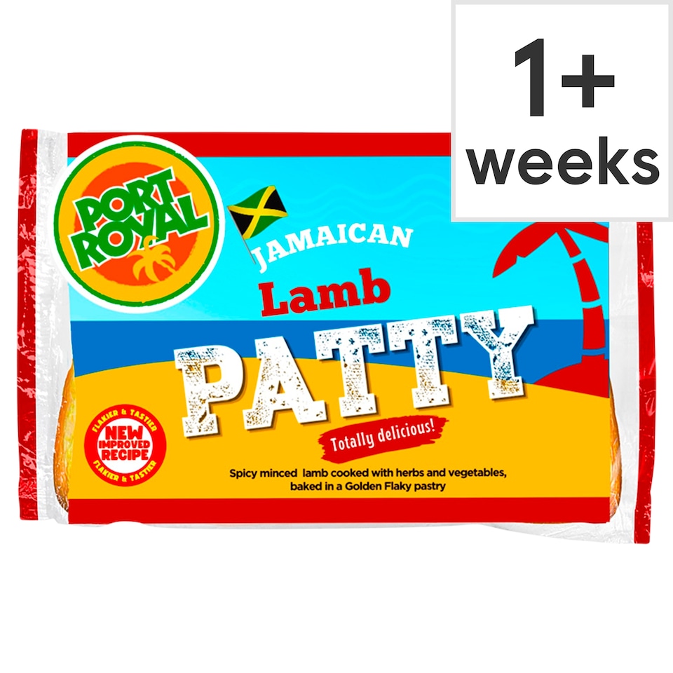 Port Royal Jamaican Lamb Patty 140g