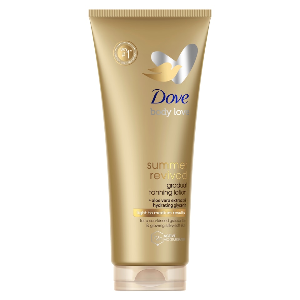 image 1 of Dove Dermaspa Fair / Medium Gradual Self Tan 200Ml