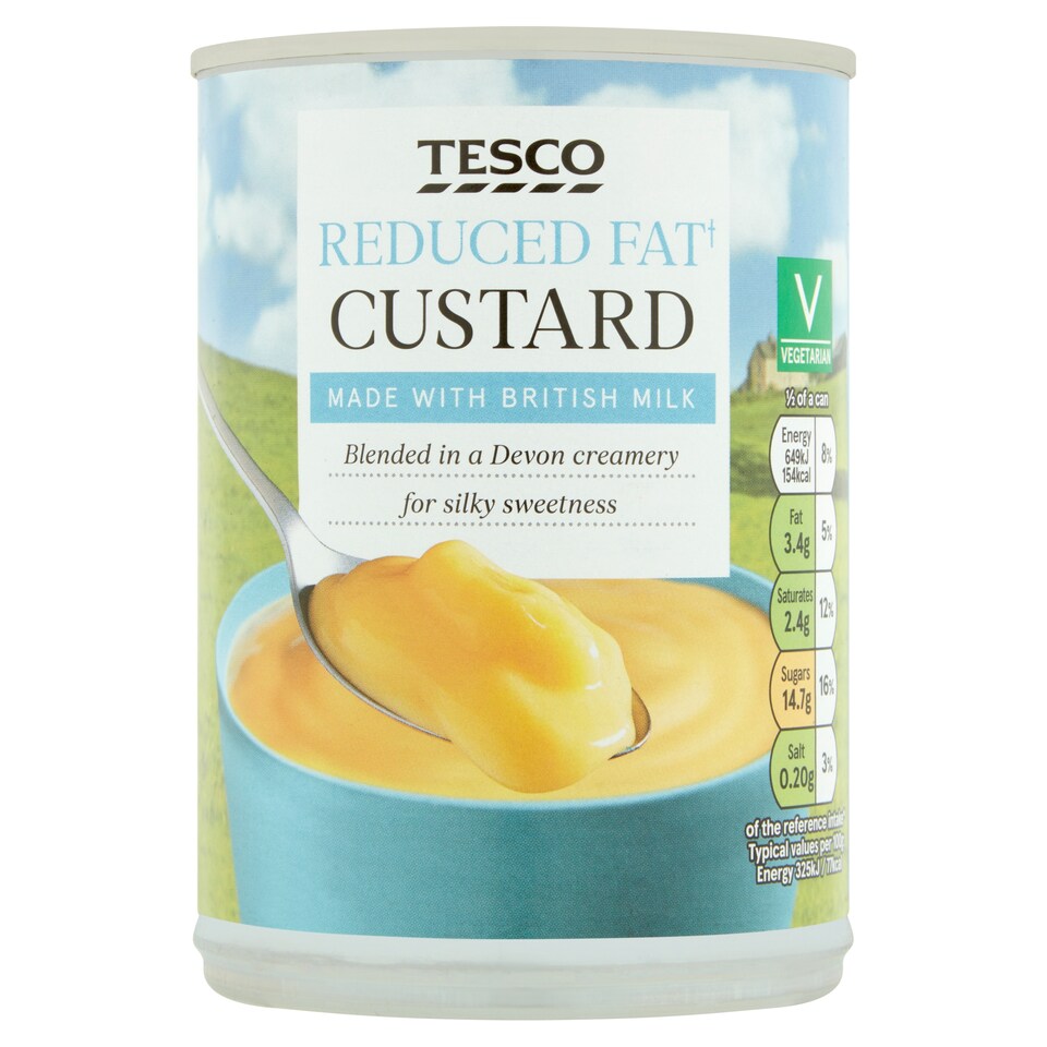 Tesco Reduced Fat Custard 400G