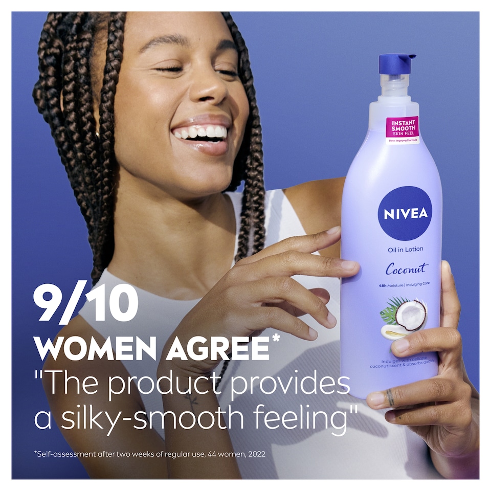 image 1 of NIVEA Coconut & Monoi Oil Body Lotion Normal to Dry Skin 400ml