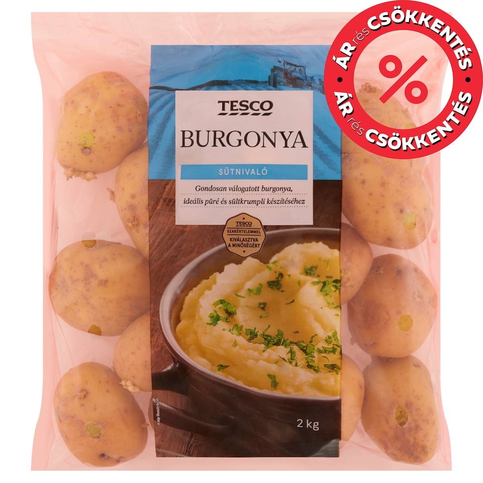 Tesco sárga étkezési burgonya 2 kg