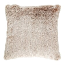 Tesco Faux Fur Cushion Natural