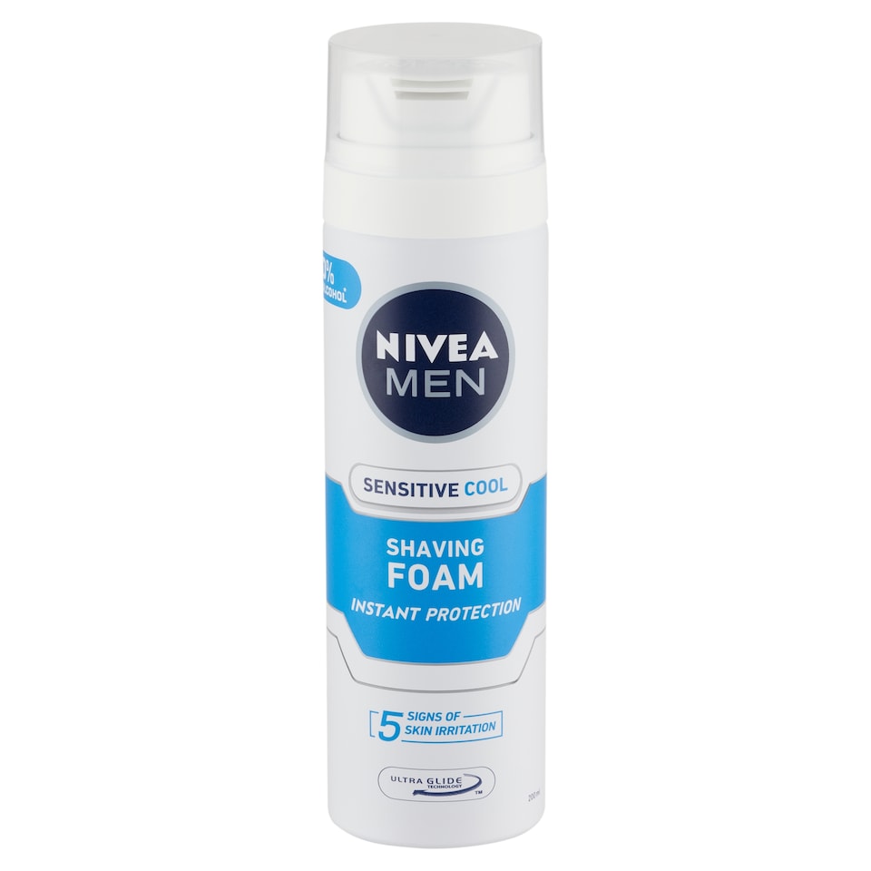 image 1 of NIVEA MEN Sensitive Cool Shaving Foam 200 ml