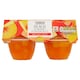 image 1 of Tesco Peach in Mango Flavour Jelly 4 x 120g