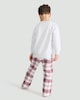 image 3 of F&F Santa Squad Matching Family Christmas Pyjamas in Grey Multi
