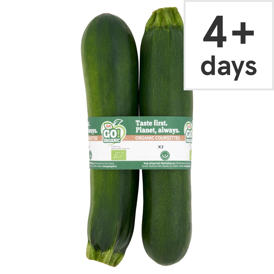 Dole Go Organic Courgette Twin pack
