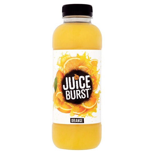 Juice Burst Orange 500Ml Tesco Groceries