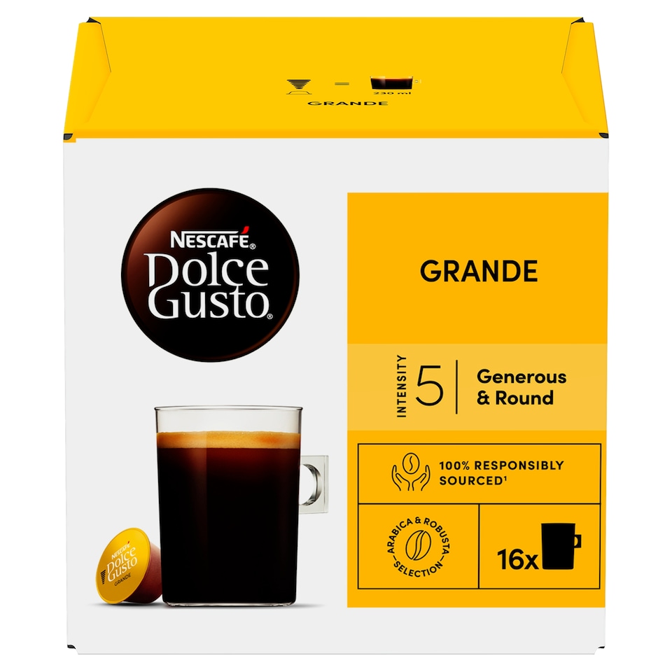 Obrázek 1 pro produkt NESCAFÉ Dolce Gusto Grande - kávové kapsle - 16 kapslí v balení