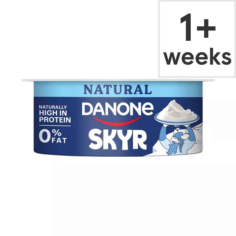 image 1 of Danone Skyr High Protein 0% Fat Natural Yoghurt 150g