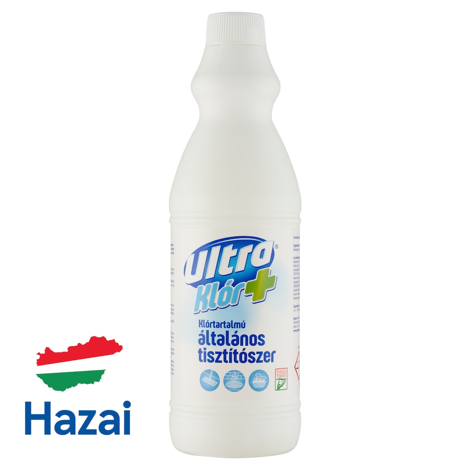 Ultra Klór+ klórtartalmú általános tisztítószer 1 l