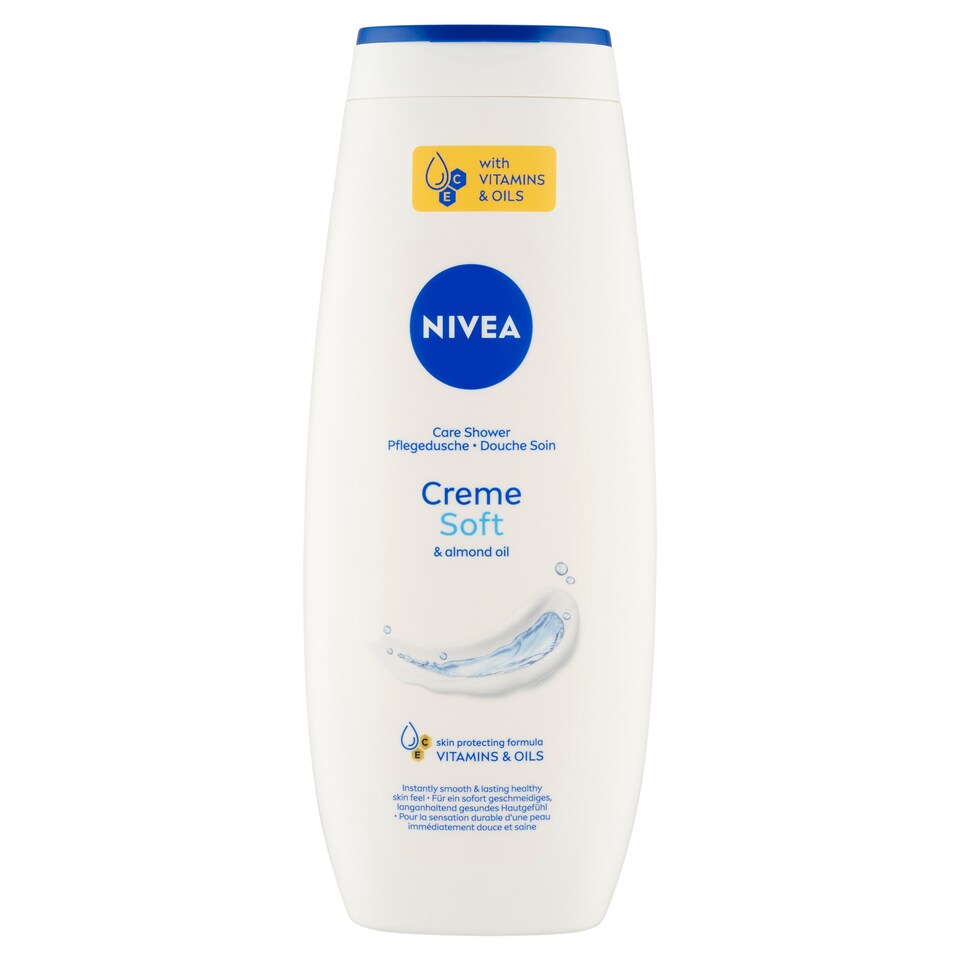 NIVEA Creme Soft krémtusfürdő 500 ml 1. kép