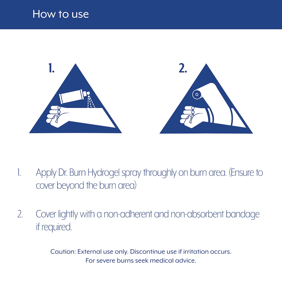 image 1 of Dr. Burn Hydrogel Burn Spray 125Ml