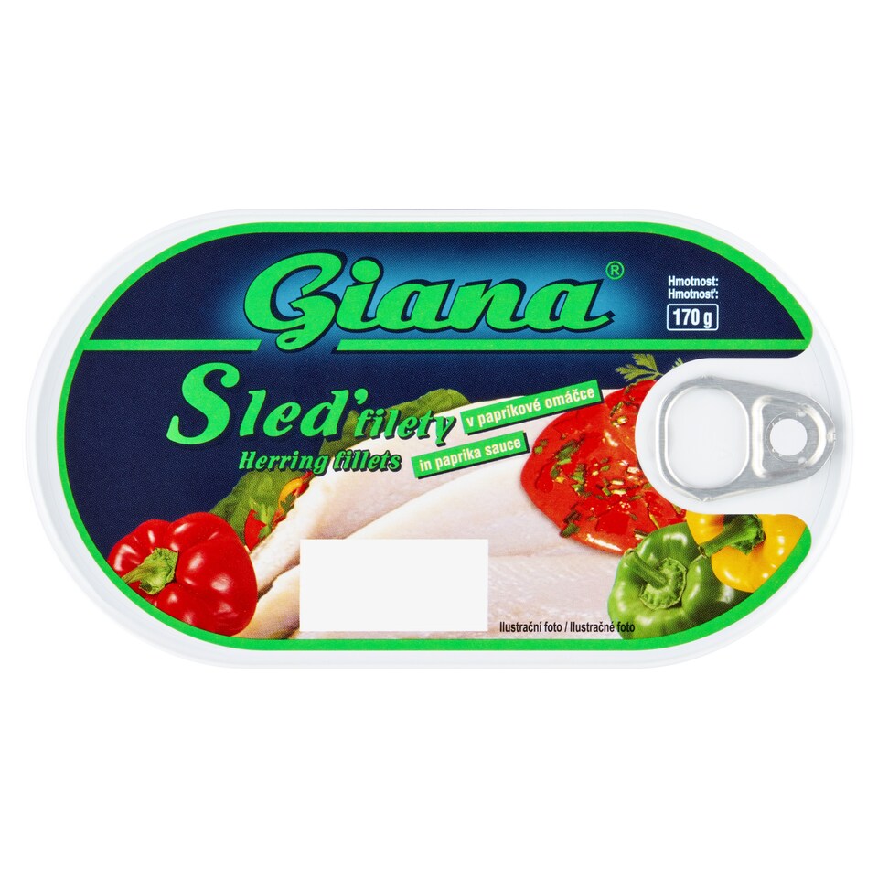 image 1 of Giana Herring Fillets in Paprika Sauce 170 g