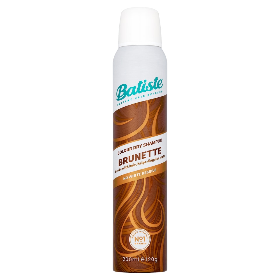 image 1 of Batiste Dry Shampoo Medium And Brunette 200Ml