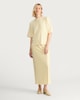image 3 of F&F Boxy Fit Short Sleeved Brushed T-Shirt in Yellow