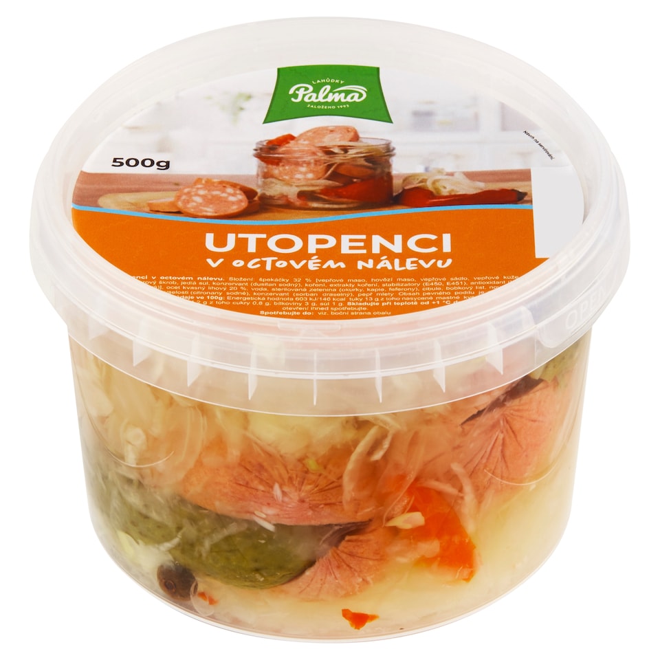 image 1 of Lahůdky Palma Pickled Sausages in Vinegar Infusion 500g