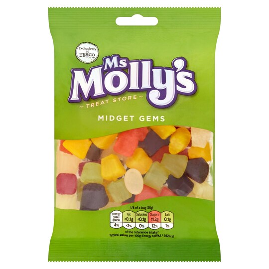 Ms Mollys Mini Gems 200G Tesco Groceries