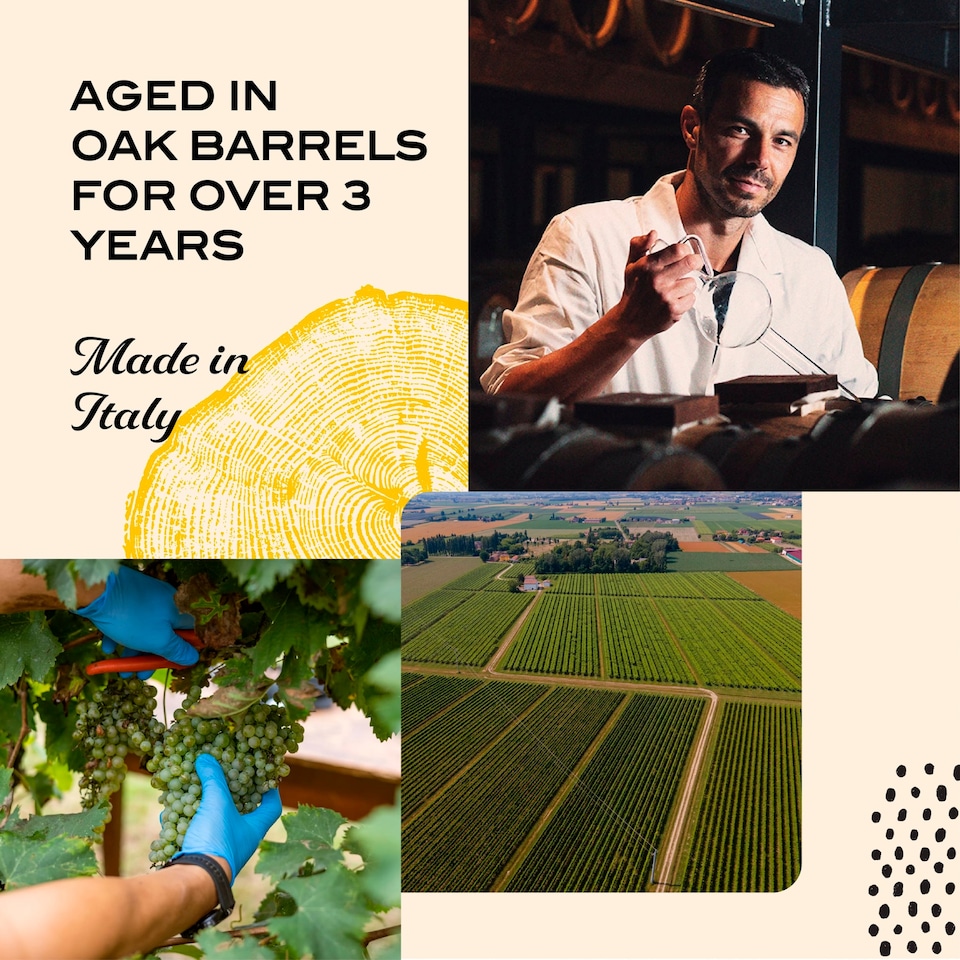 image 1 of Mazzetti Gold Label Aged Balsamic Vinegar of Modena 250ml