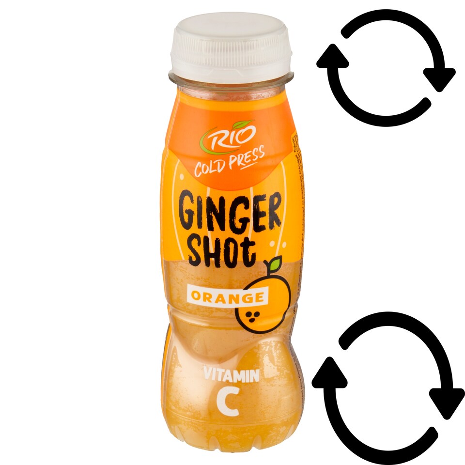 RIO hidegen préselt narancslé gyömbérrel, citrommal és C-vitaminnal 180 ml