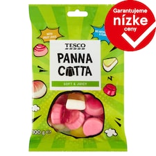 Tesco Želé cukríky s ovocnými príchuťami 100 g
