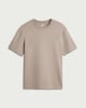 image 4 of F&F Pure Cotton Crew Neck T-Shirt in Stone